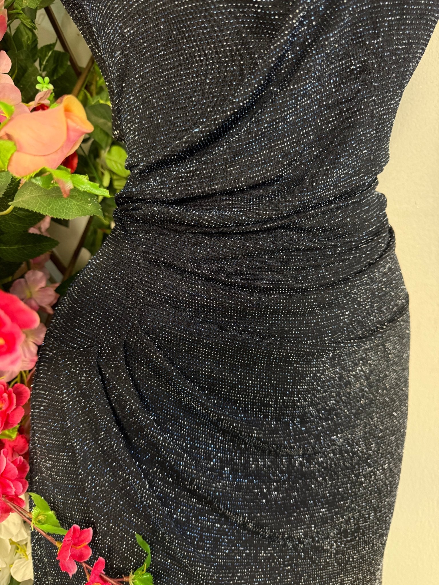 Robe moulante à paillettes sans manche - Perluna Store - kinshasa