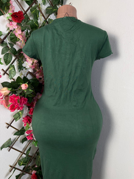 Robe moulante longue à bust ouvert  - Perluna Store - kinshasa
