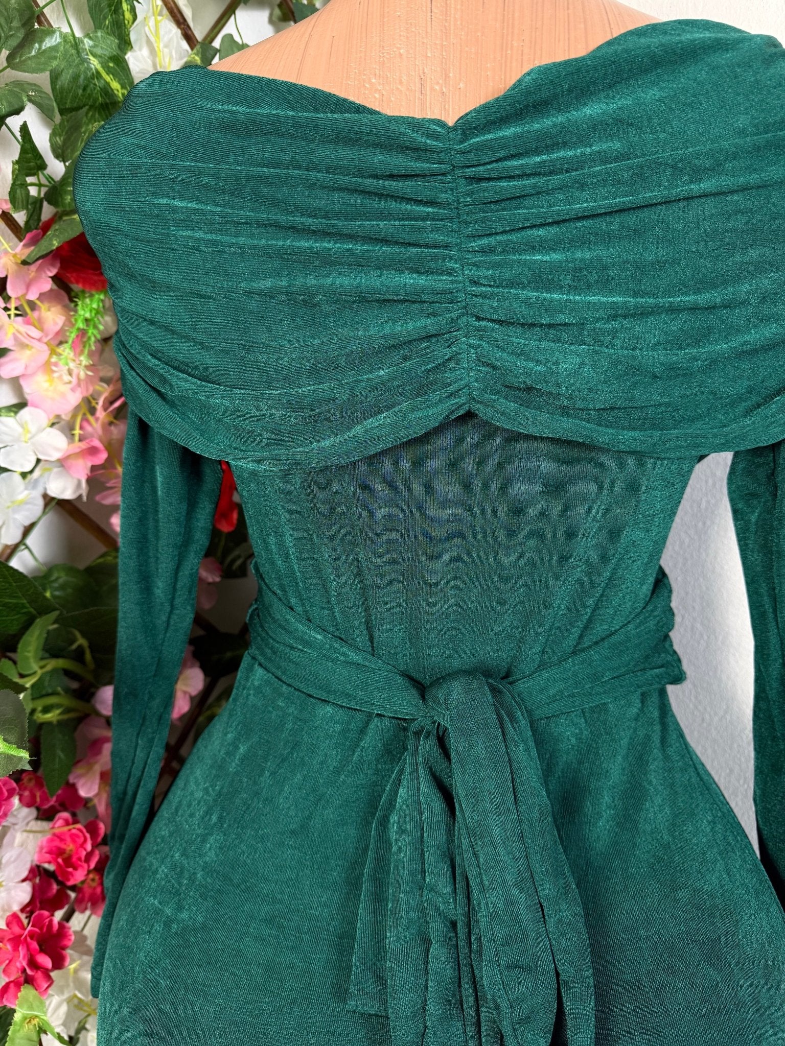 Robe moulante mil longue à noeud  - Perluna Store - kinshasa