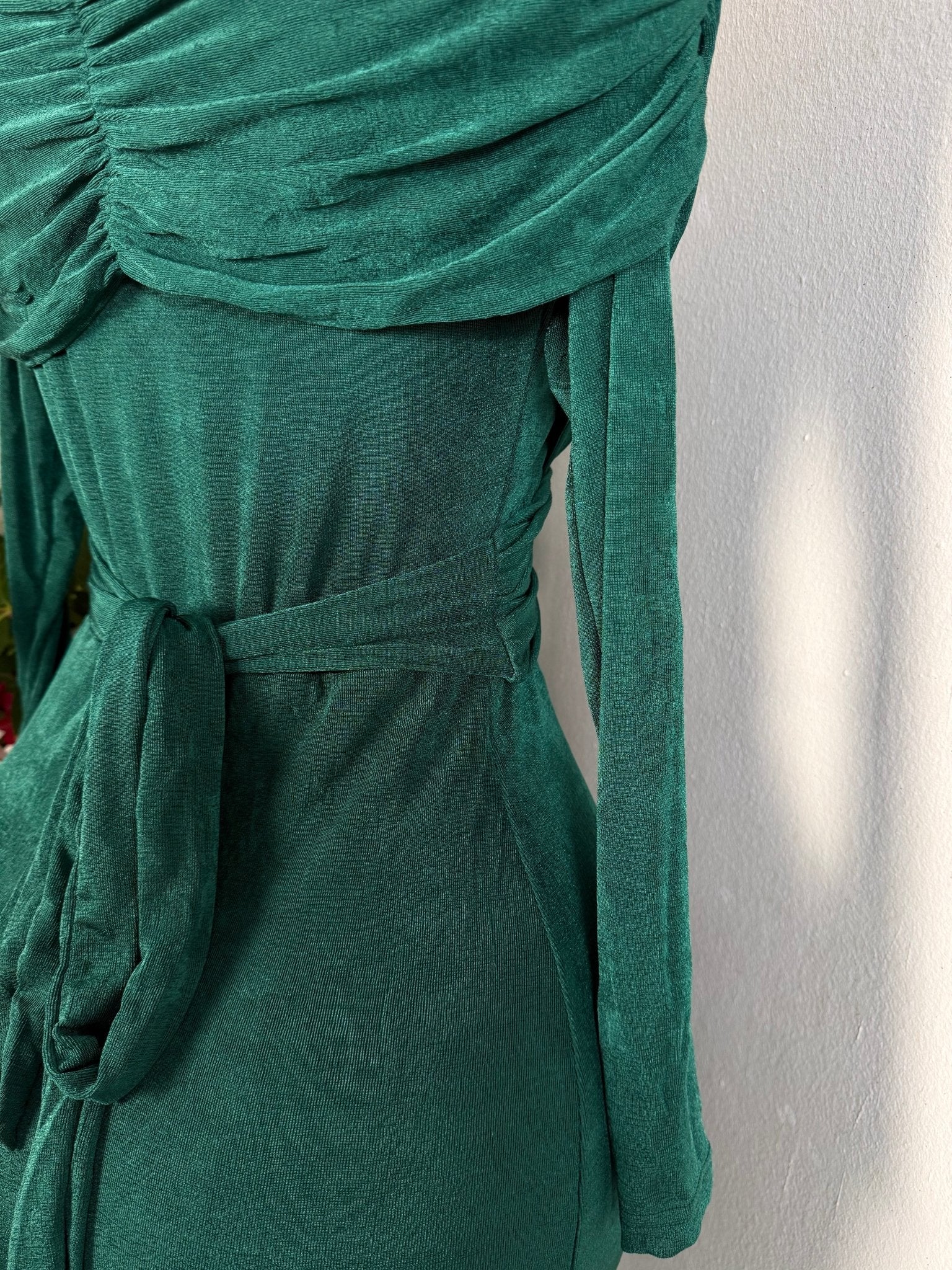 Robe moulante mil longue à noeud  - Perluna Store - kinshasa