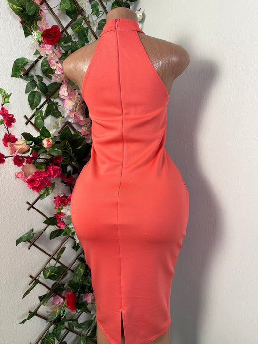Robe moulante sans manche - Perluna Store - kinshasa