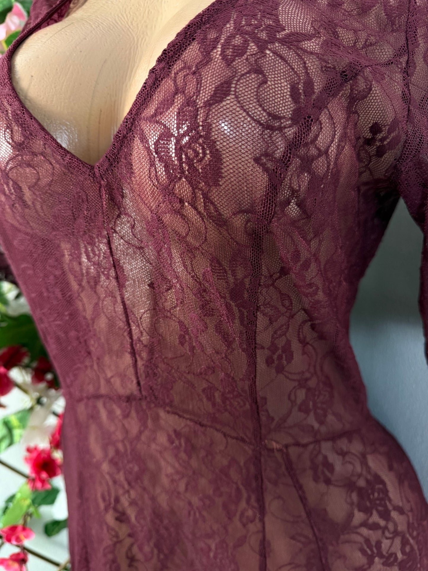 Robe nuisette en voile manche courte  - Perluna Store - kinshasa