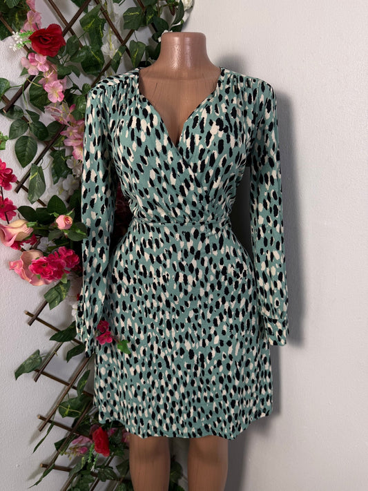Robe portefeuille longue manche - Perluna Store - kinshasa