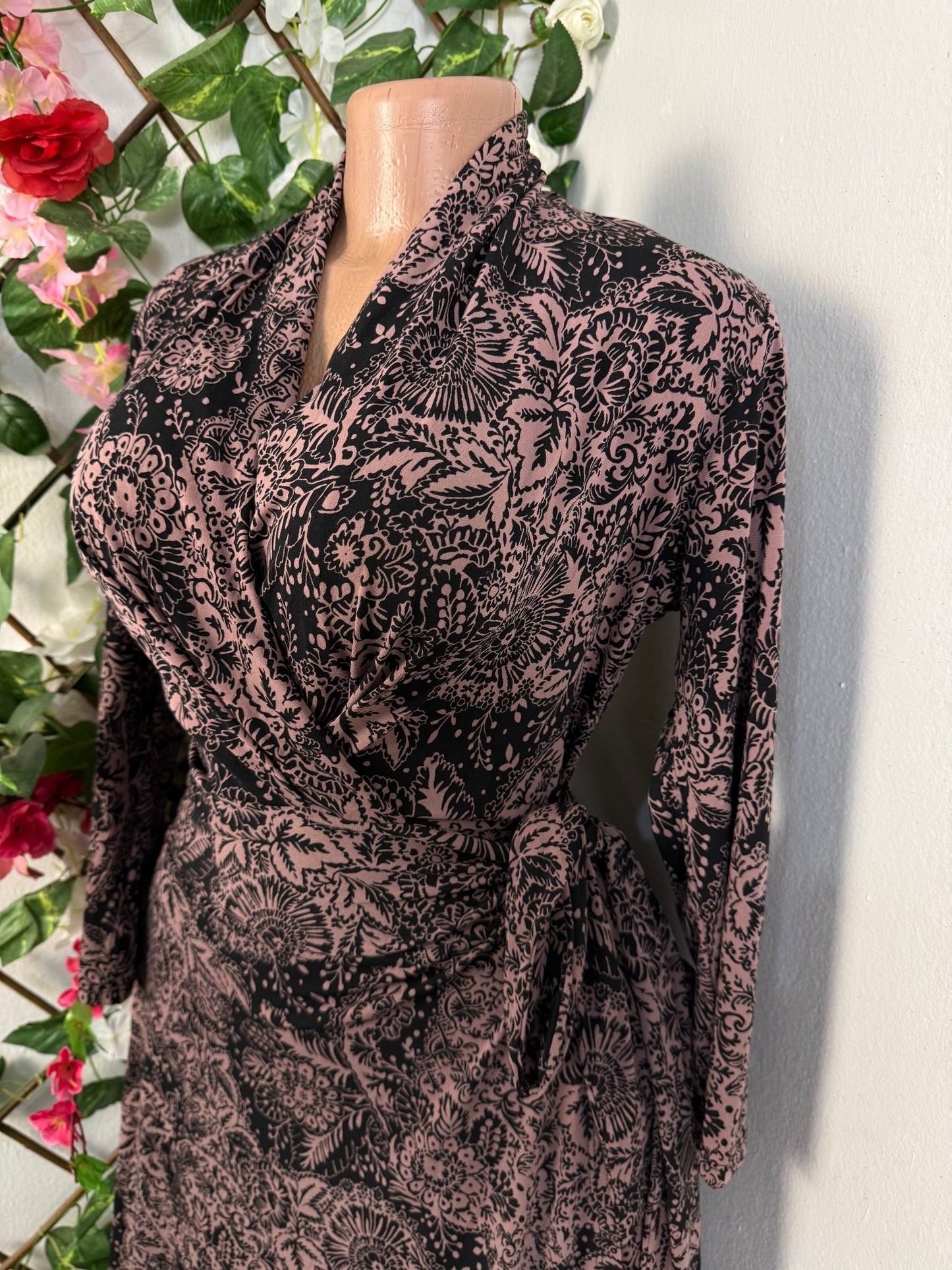 Robe portefeuille longue manche - Perluna Store - kinshasa