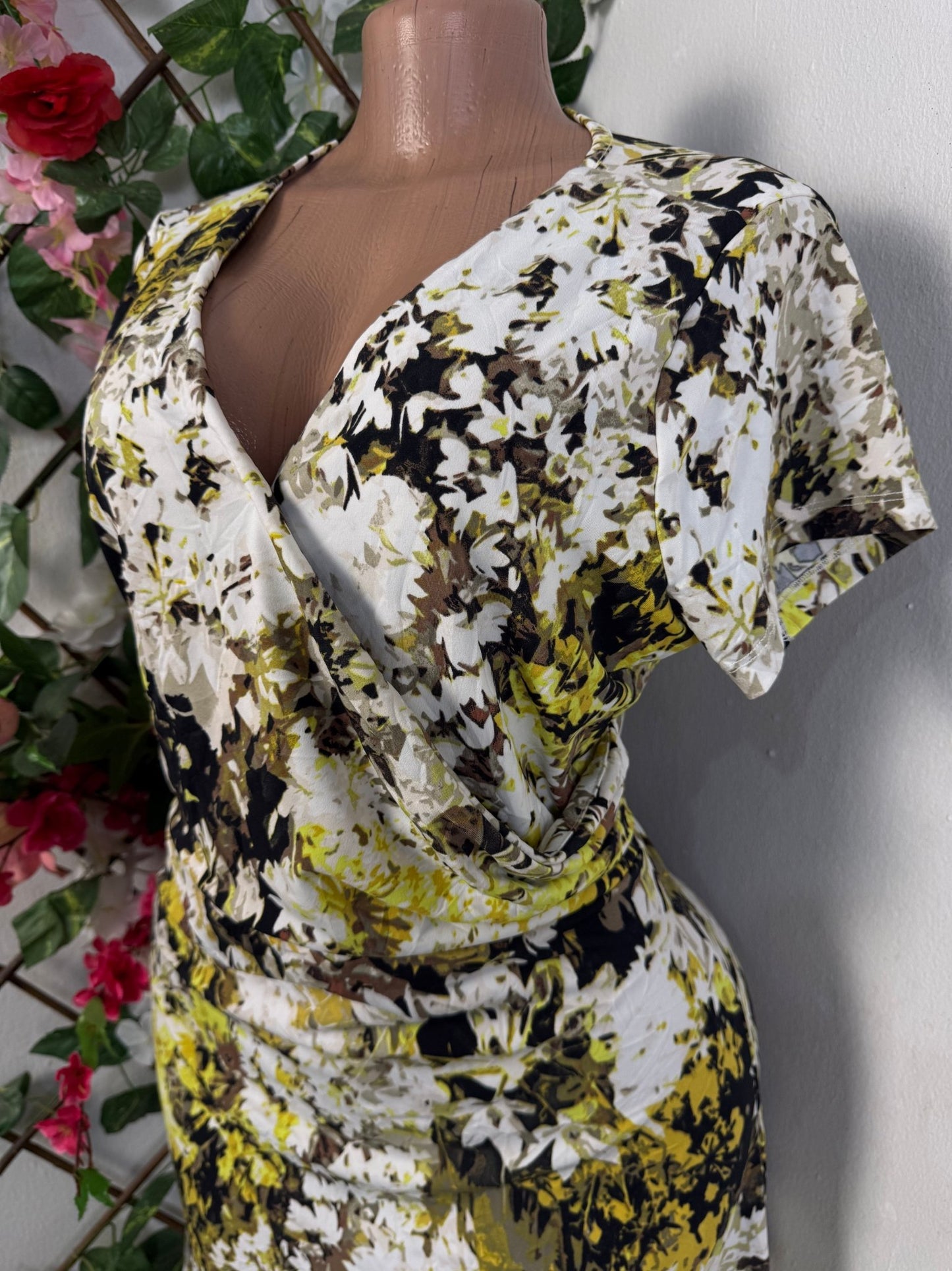 Robe portefeuille manche courte - Perluna Store - kinshasa