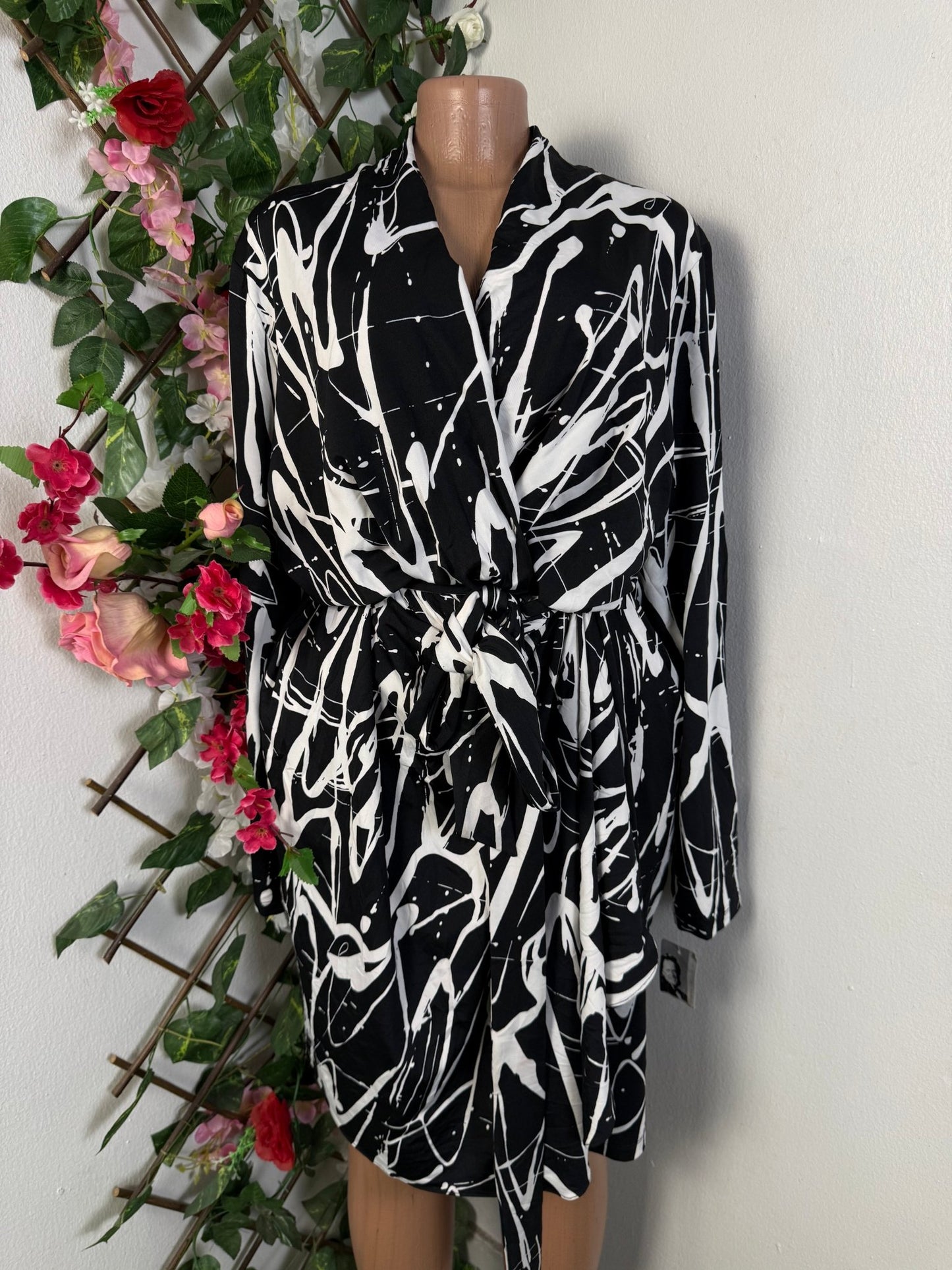 Robe portefeuille manche longue  - Perluna Store - kinshasa