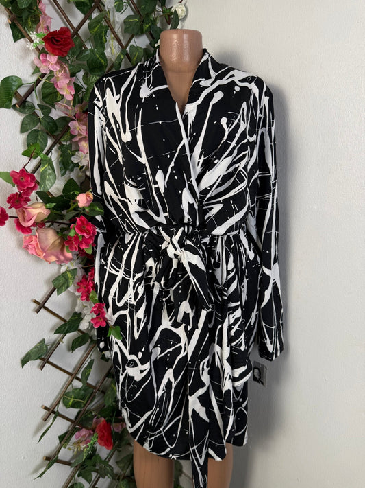 Robe portefeuille manche longue  - Perluna Store - kinshasa