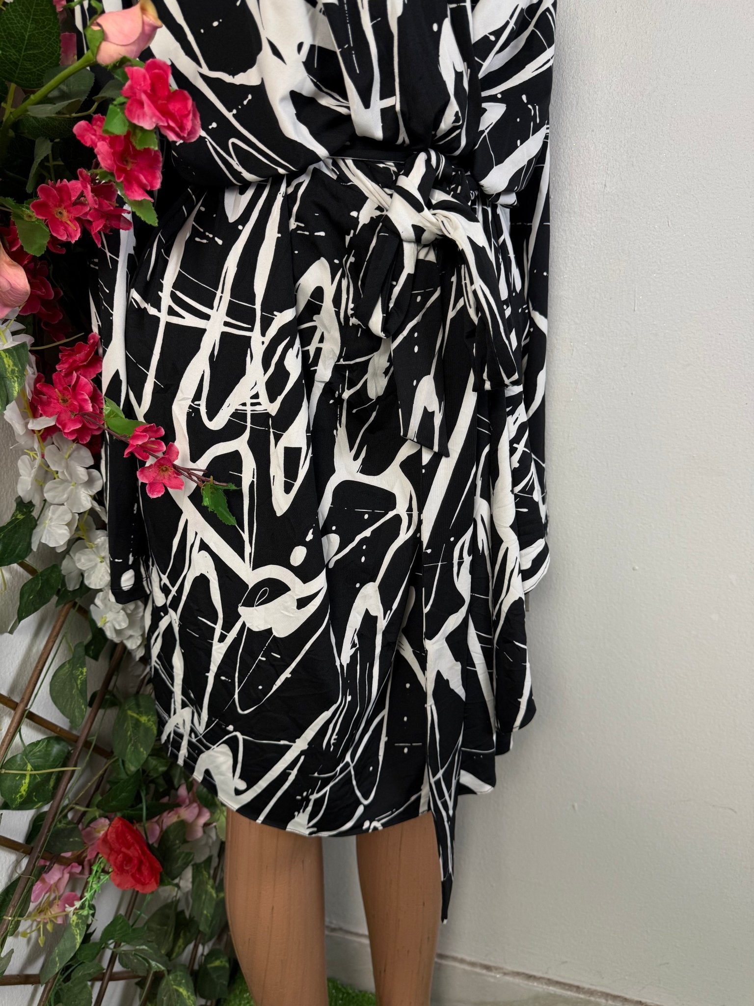 Robe portefeuille manche longue  - Perluna Store - kinshasa