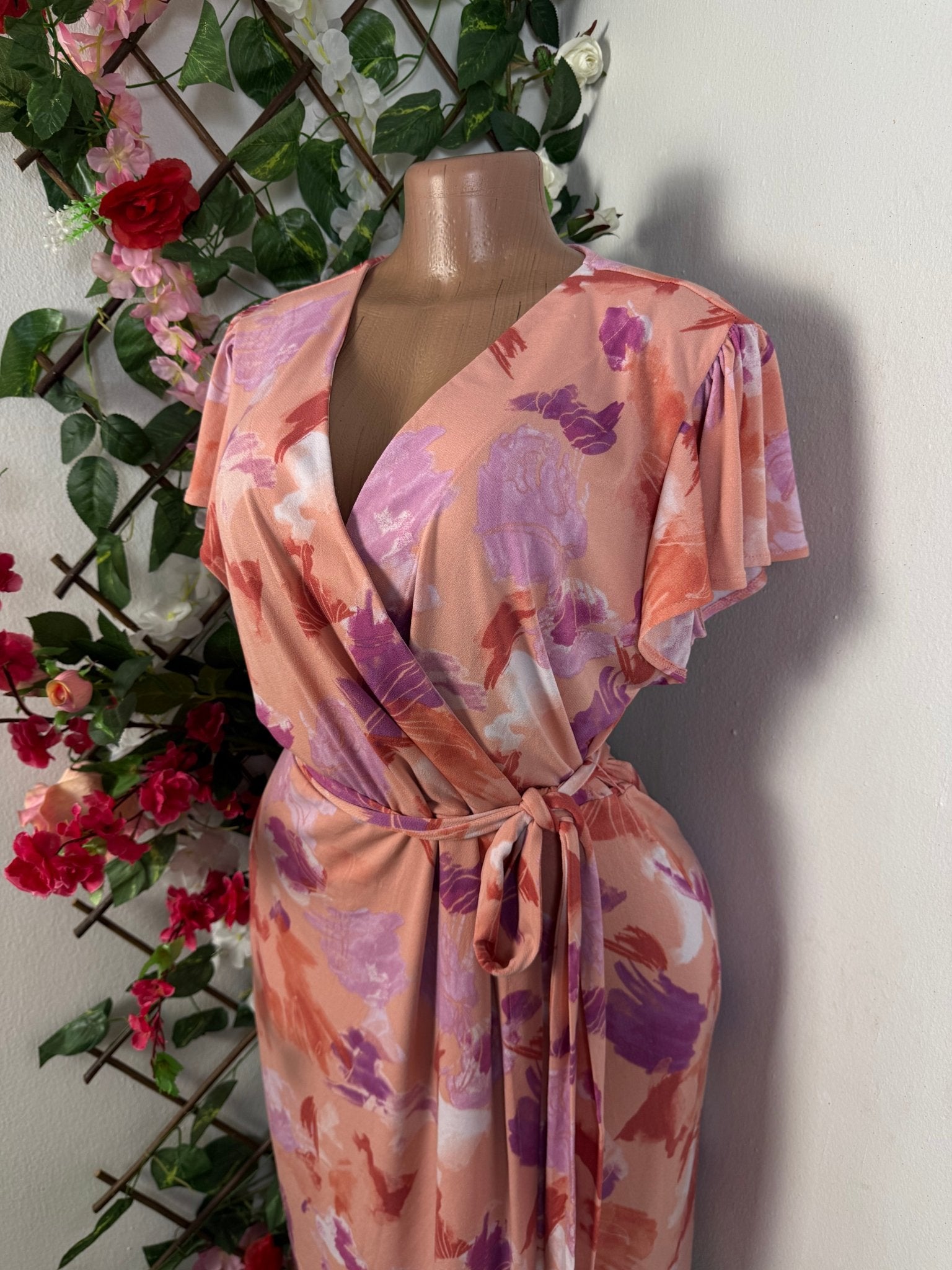 Robe portefeuille sans manche - Perluna Store - kinshasa