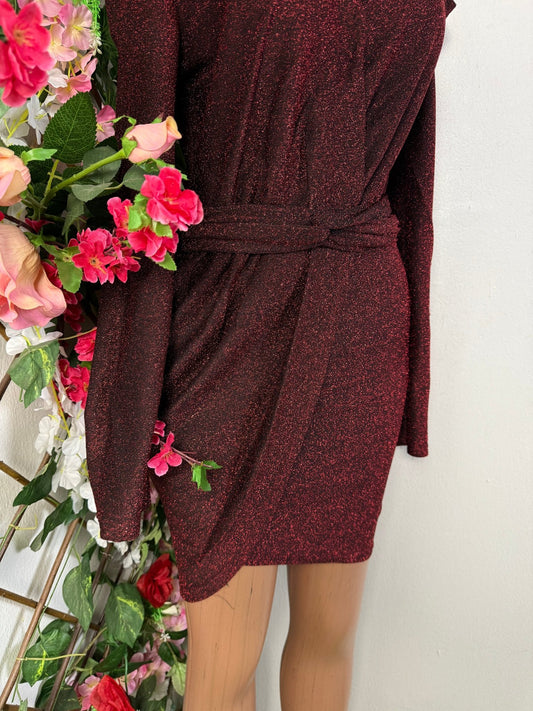 Robe soirée décolleté en V  - Perluna Store - kinshasa