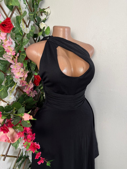 Robe soirée longue a une epaule - Perluna Store - kinshasa