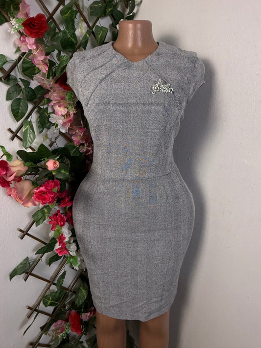 Robe tailleur sans manche - Perluna Store - kinshasa