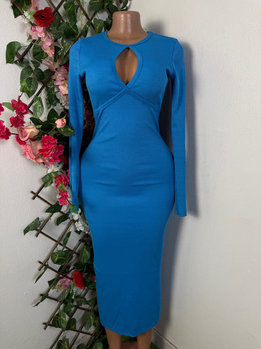 Robe trico moulante longue - Perluna Store - kinshasa