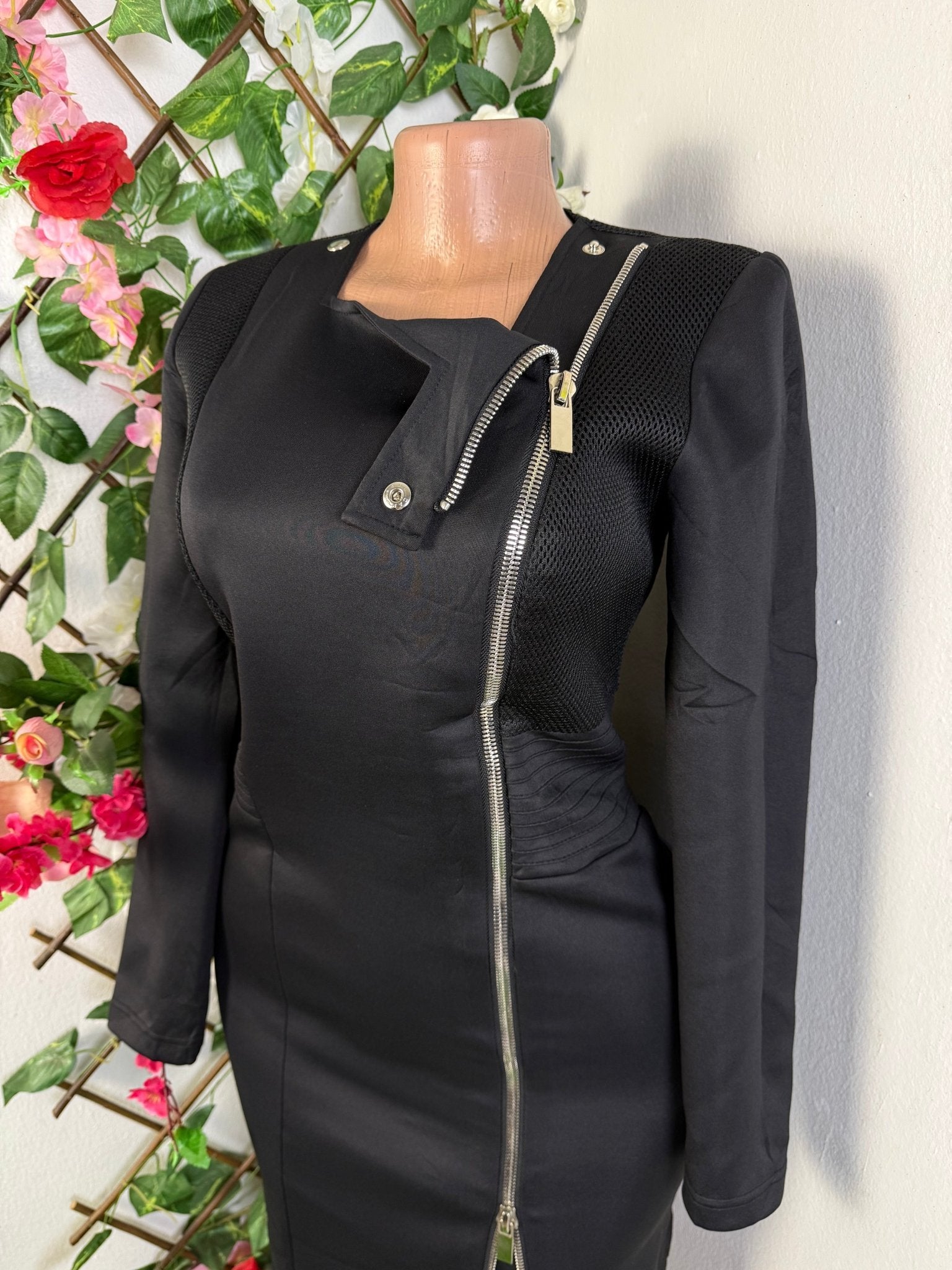 Robe veste style motard a fermeture éclair - Perluna Store - kinshasa