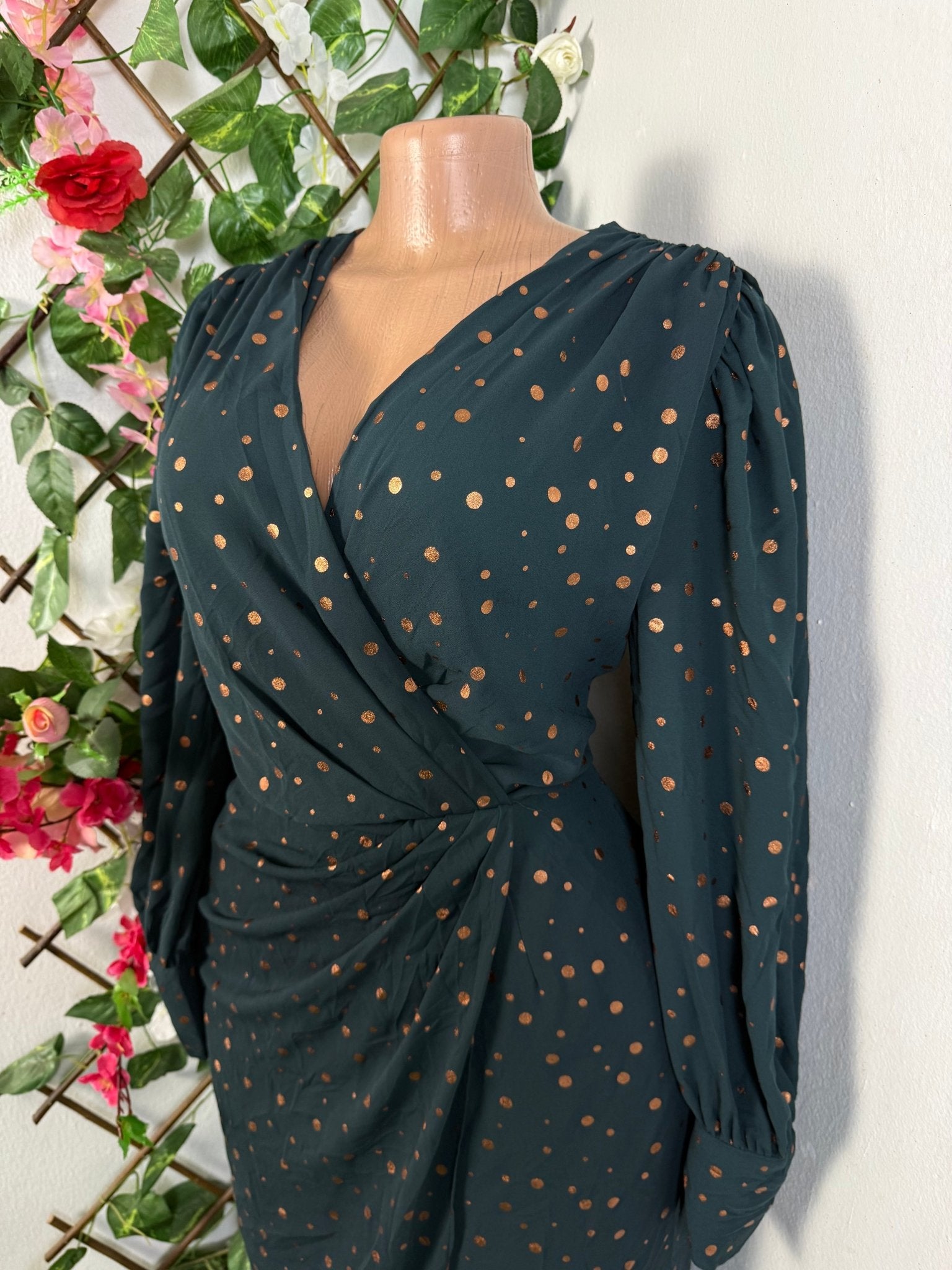 Robes croisé longue manche - Perluna Store - kinshasa