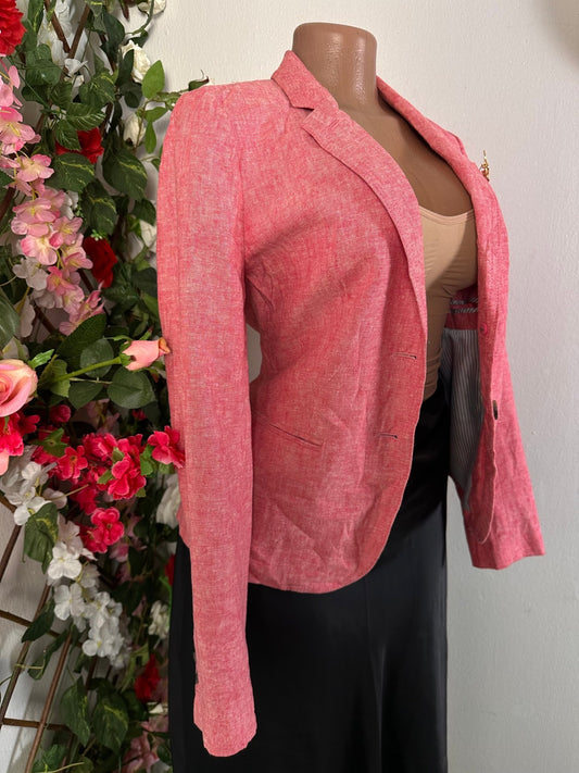 Veste blazer pour femme 2 boutons couleur rouge - Perluna Store - kinshasa