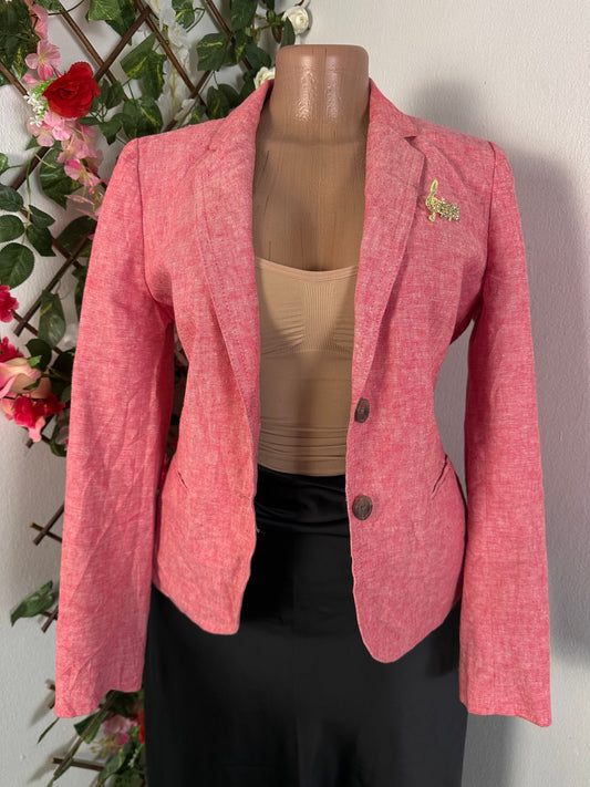 Veste blazer pour femme 2 boutons couleur rouge - Perluna Store - kinshasa