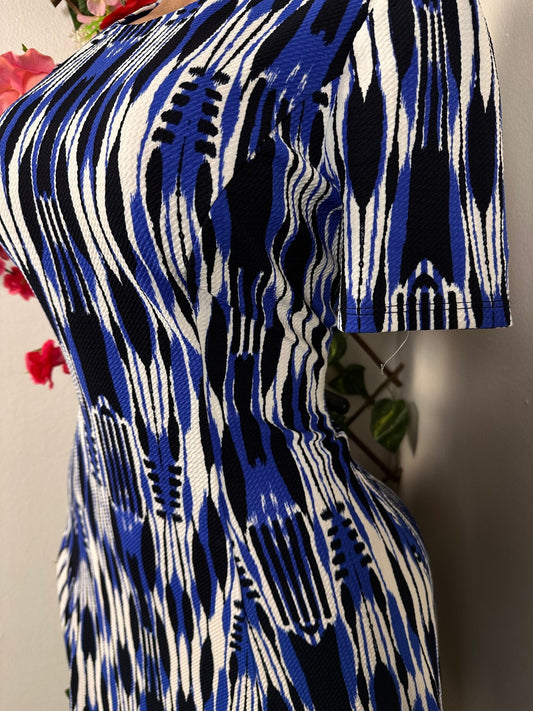 Robe évasée manche courte - Perluna Store