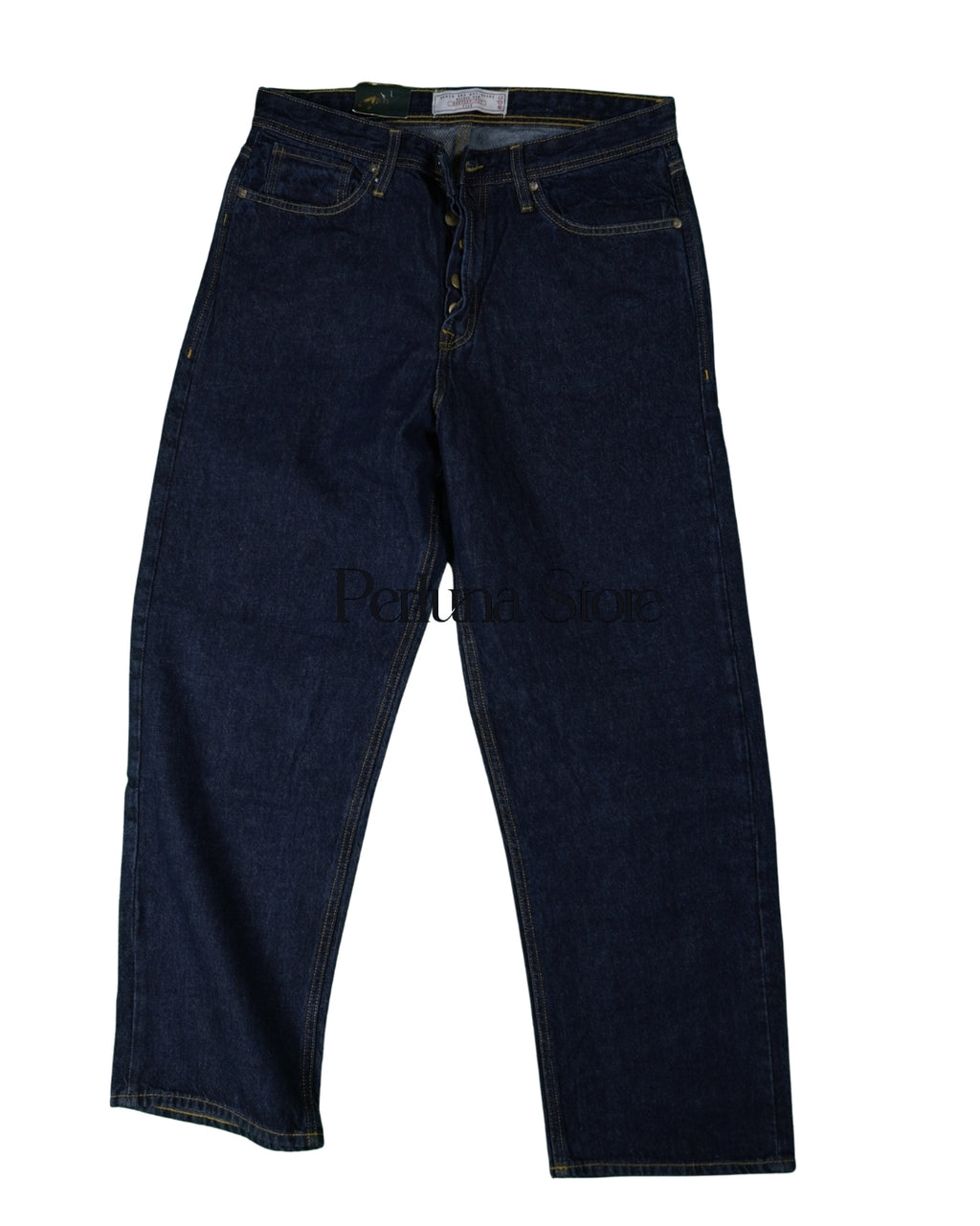 Pantalon Jeans Bootcut troues pour femme taille 30
