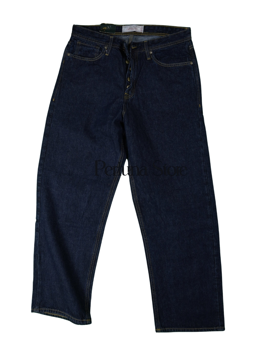 Pantalon Jeans Bootcut troues pour femme taille 30