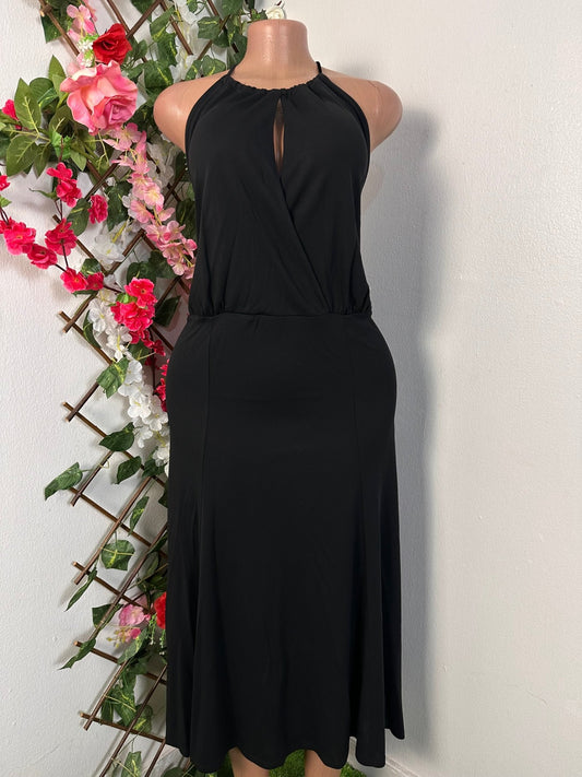 Robe longue sans manche à dos ouvert - Perluna Store