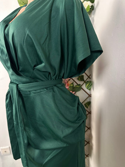 Robe croisée manche courte - Perluna Store