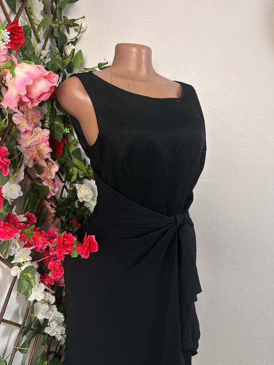 Robe longue violée sans manche à colle rond - Perluna Store