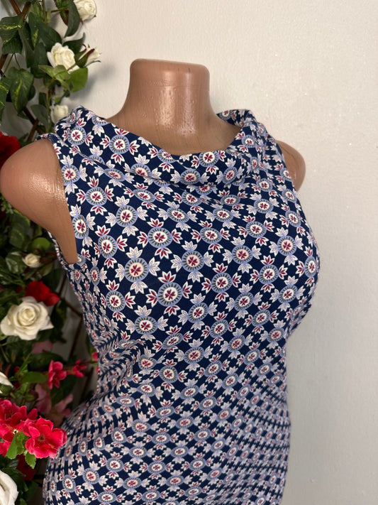 Robe moulante mi longue colle montant - Perluna Store
