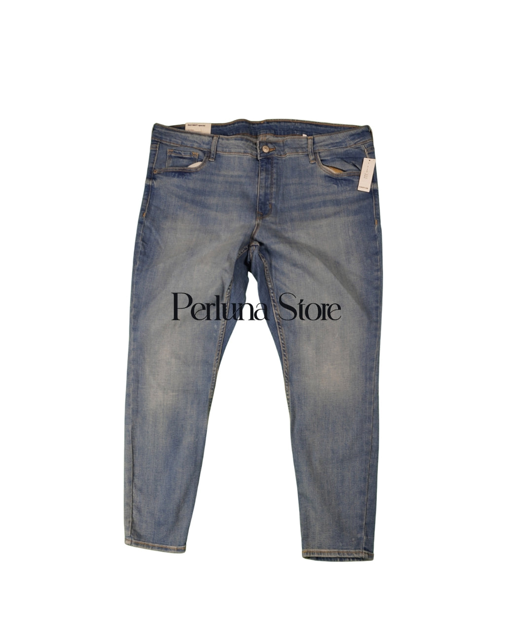 Pantalon Jeans delavé pour femme taille 40