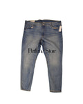 Pantalon Jeans delavé pour femme taille 40