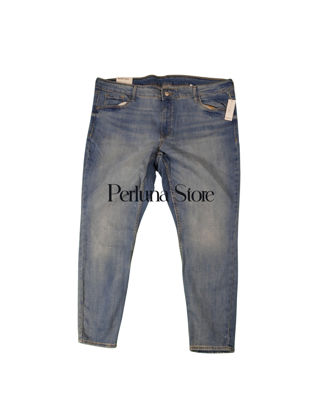 Pantalon Jeans delavé pour femme taille 40