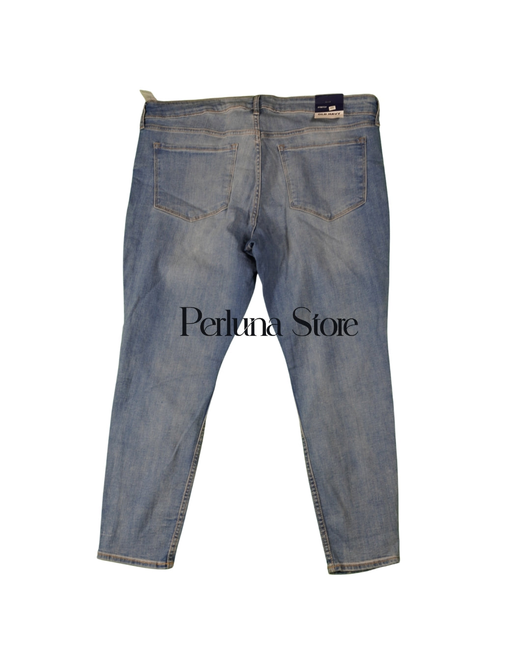 Pantalon Jeans delavé pour femme taille 40