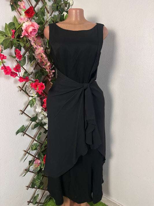 Robe longue violée sans manche à colle rond - Perluna Store