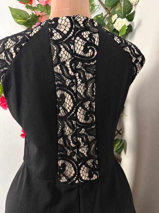 Robe évasée sans manche colle rond - Perluna Store