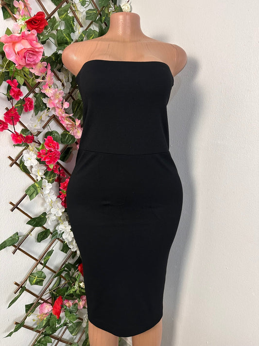 Robe moulante bustier mi longue - Perluna StorePerluna Store