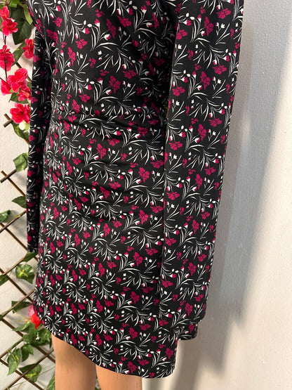 Robe élégante manche longue colle haut - Perluna Store