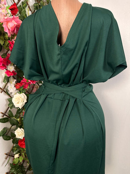 Robe croisée manche courte - Perluna Store