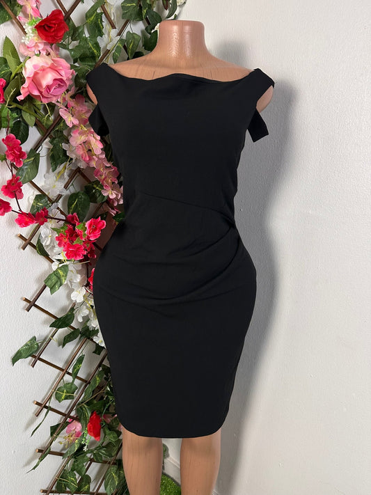 Robe cintré courte à décolleté halter double bretelle - Perluna Store