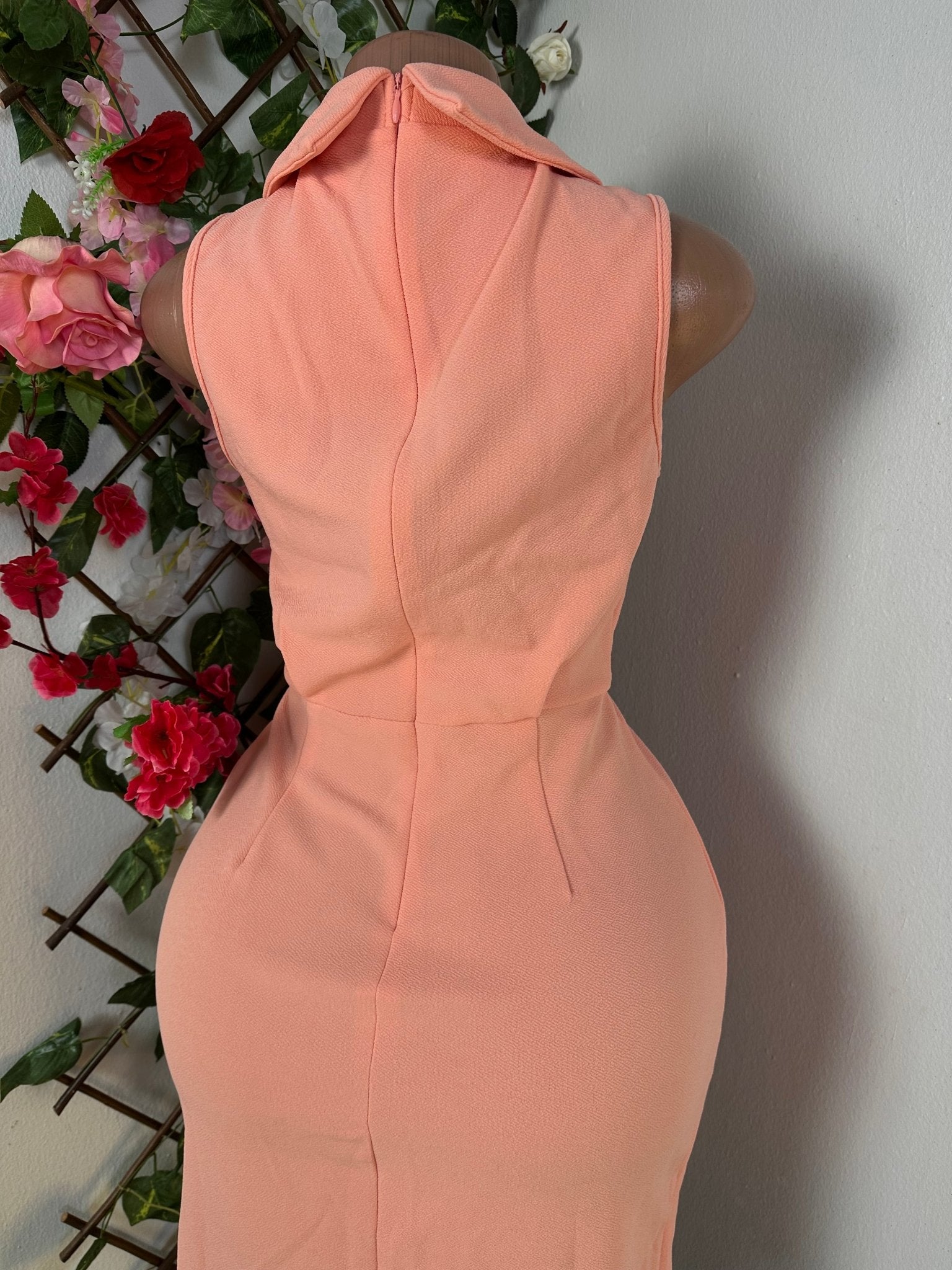 Robe veste élégante courte sans manche - Perluna StorePerluna Store