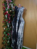Robe moulante longue sans manches-XL