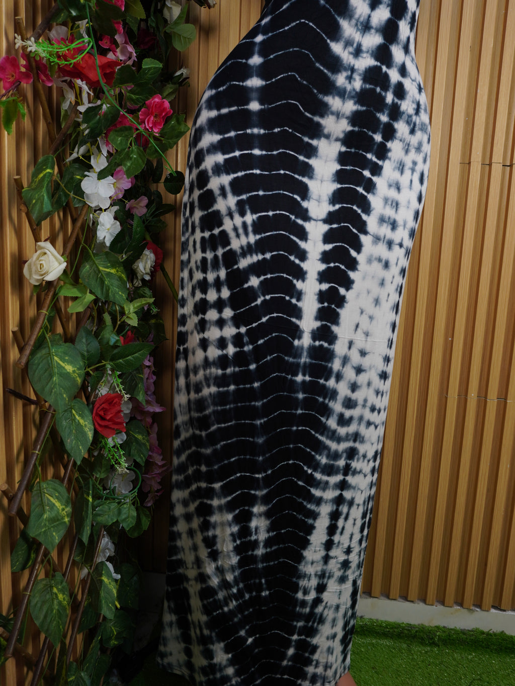 Robe moulante longue sans manches-XL
