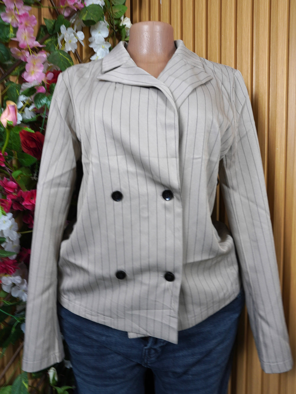 Veste blazer pour femme à quatre boutons-M