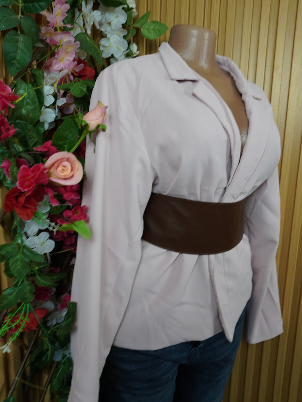 Veste blazer pour femme couleur noire-S