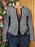 Veste blazer pour femme décolletée-M
