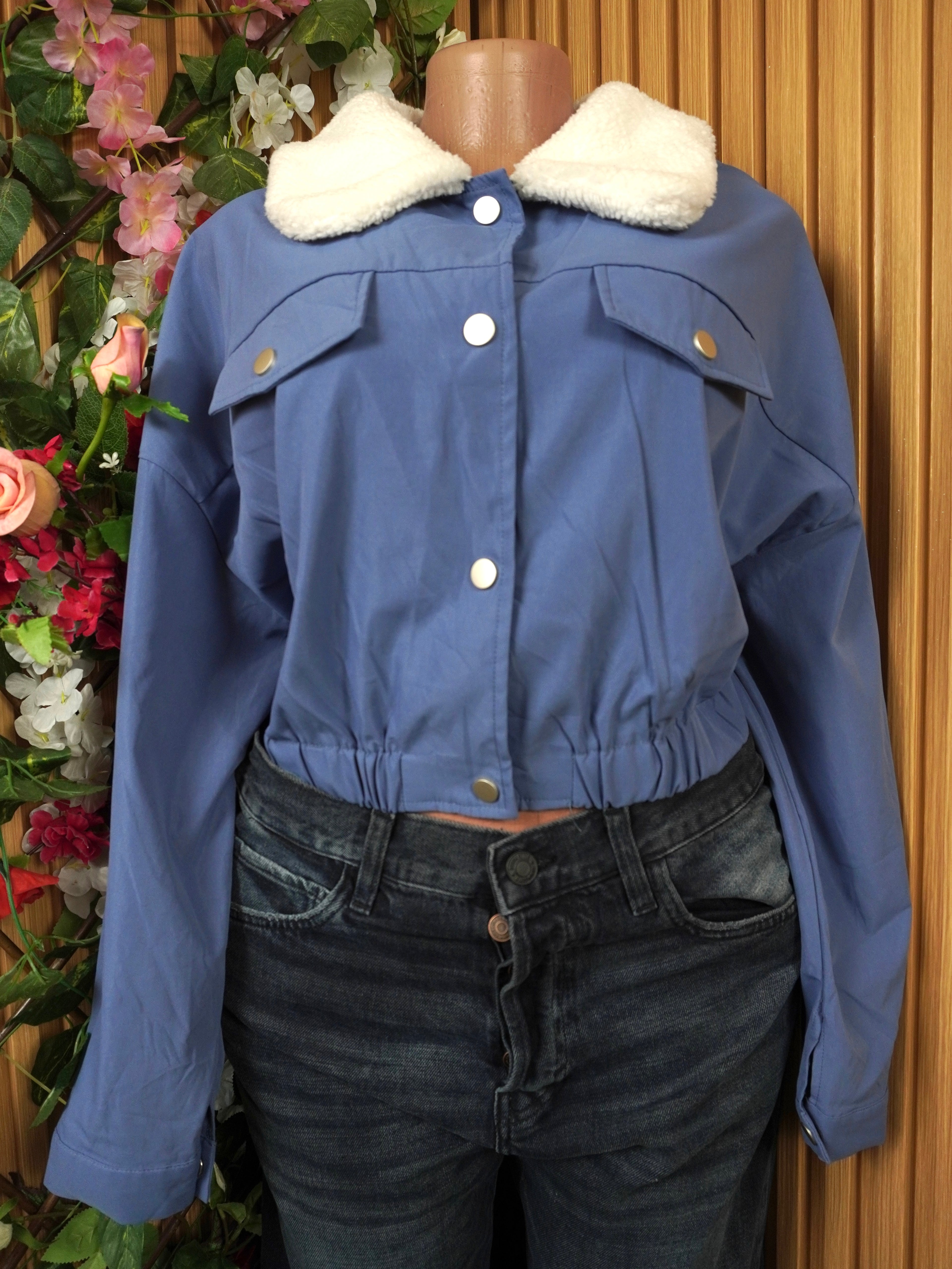 Veste blazer pour femme à quatre boutons-M