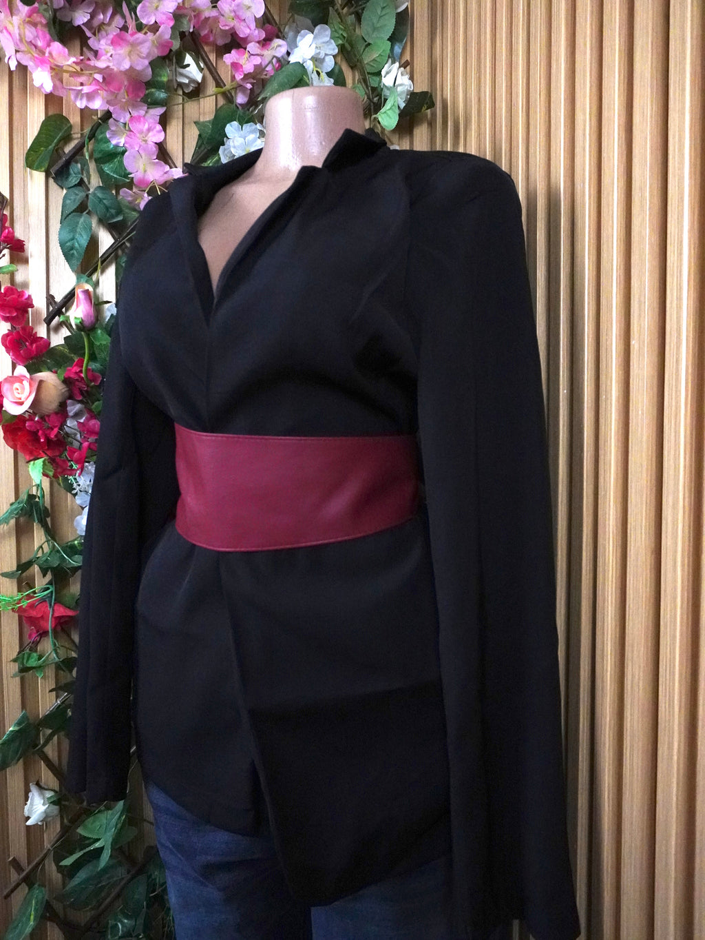 Veste blazer pour femme couleur noir-XL