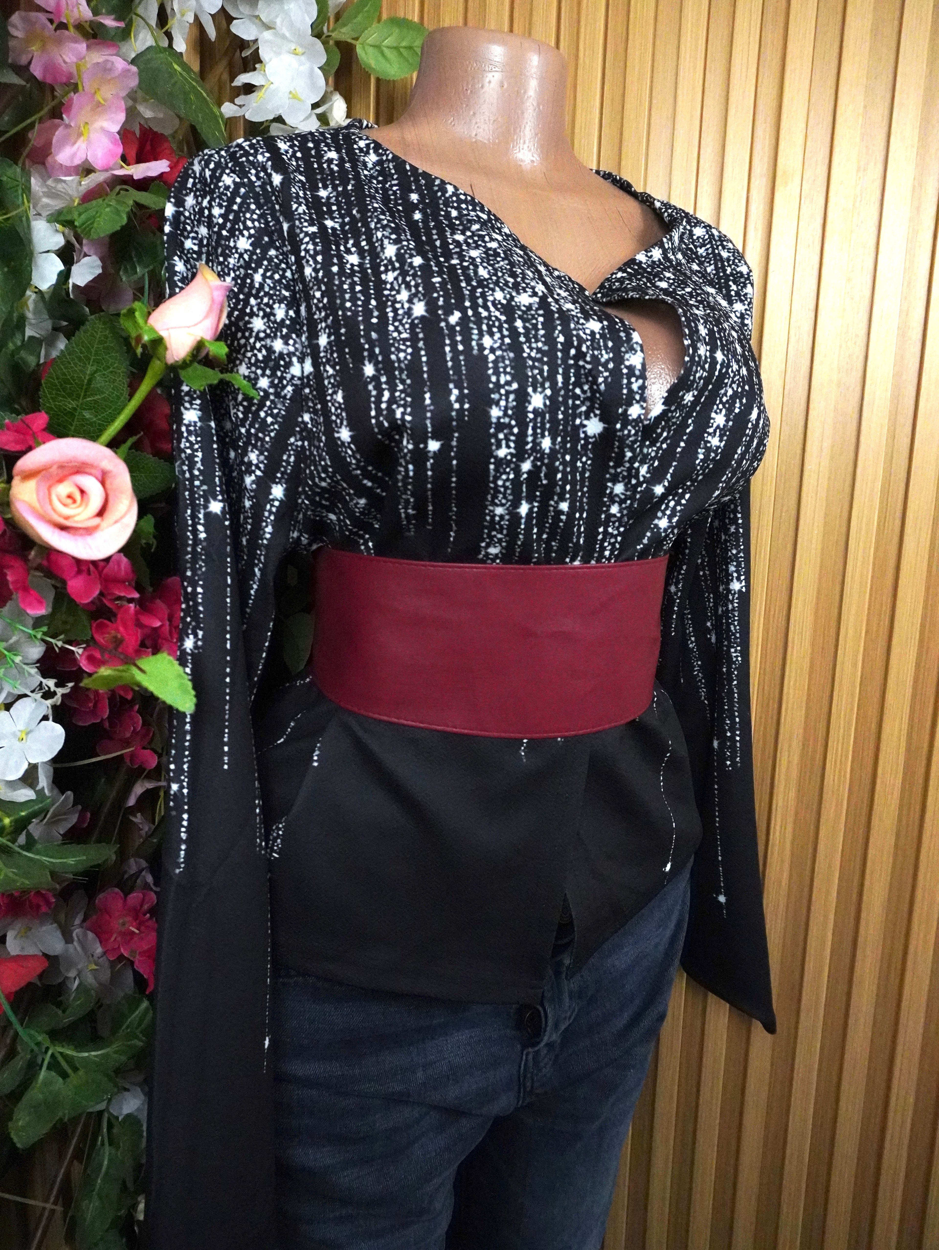 Veste blazer pour femme motif deux temps-XL