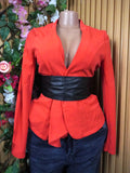 Veste blazer pour femme couleur rose-M