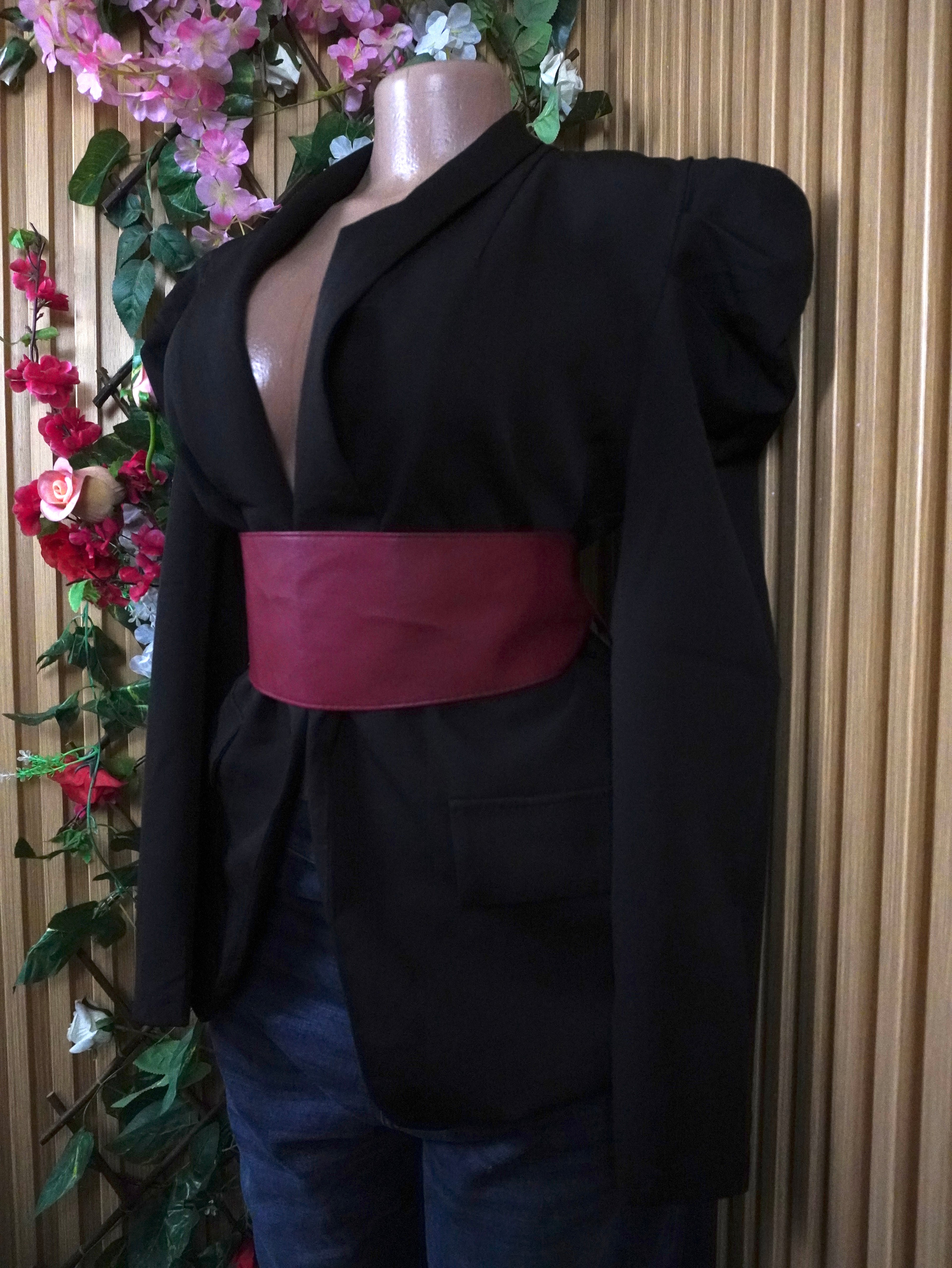 Veste blazer pour femme couleur noir-M