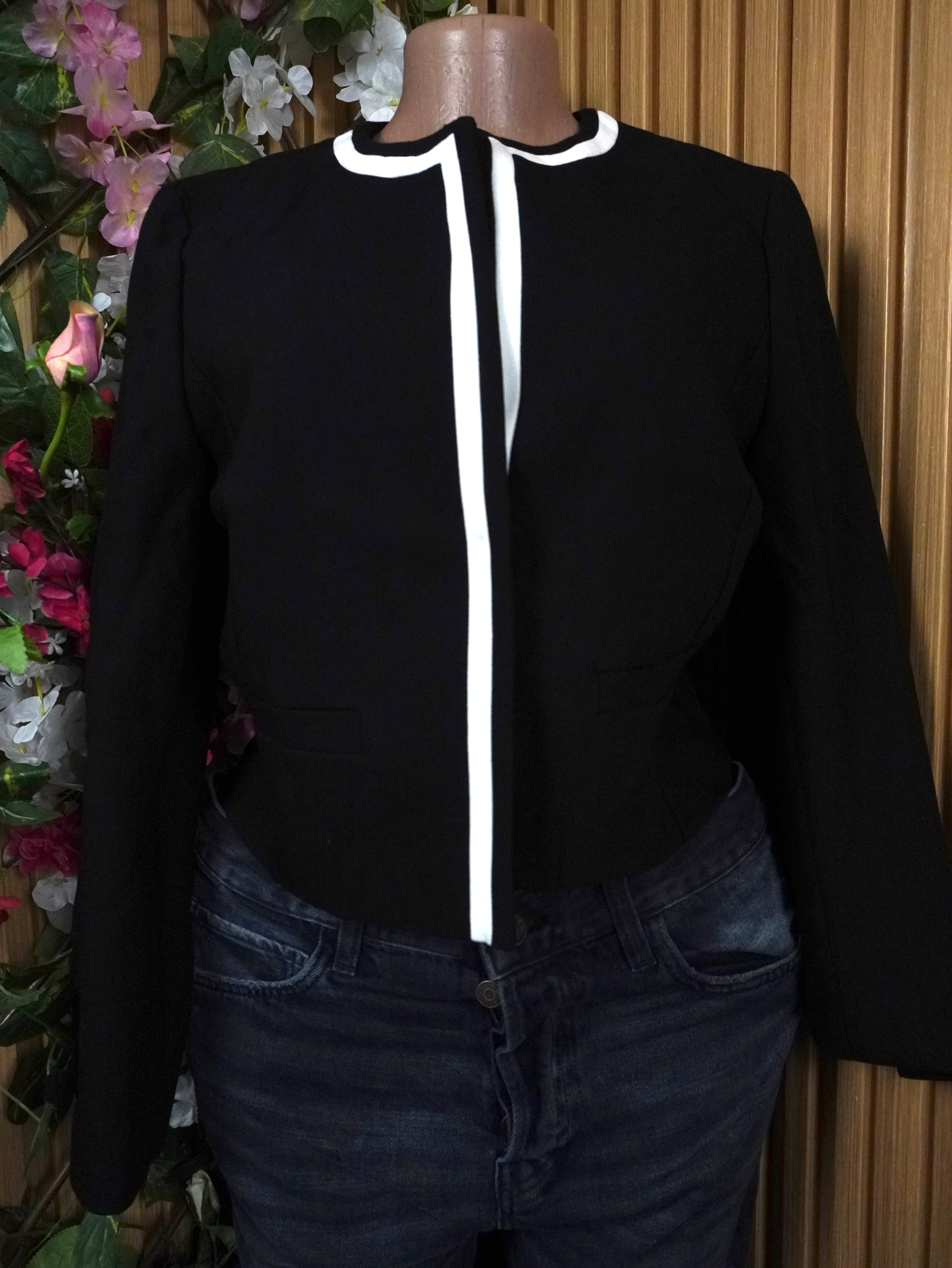 Veste blazer pour femme couleur noir-M